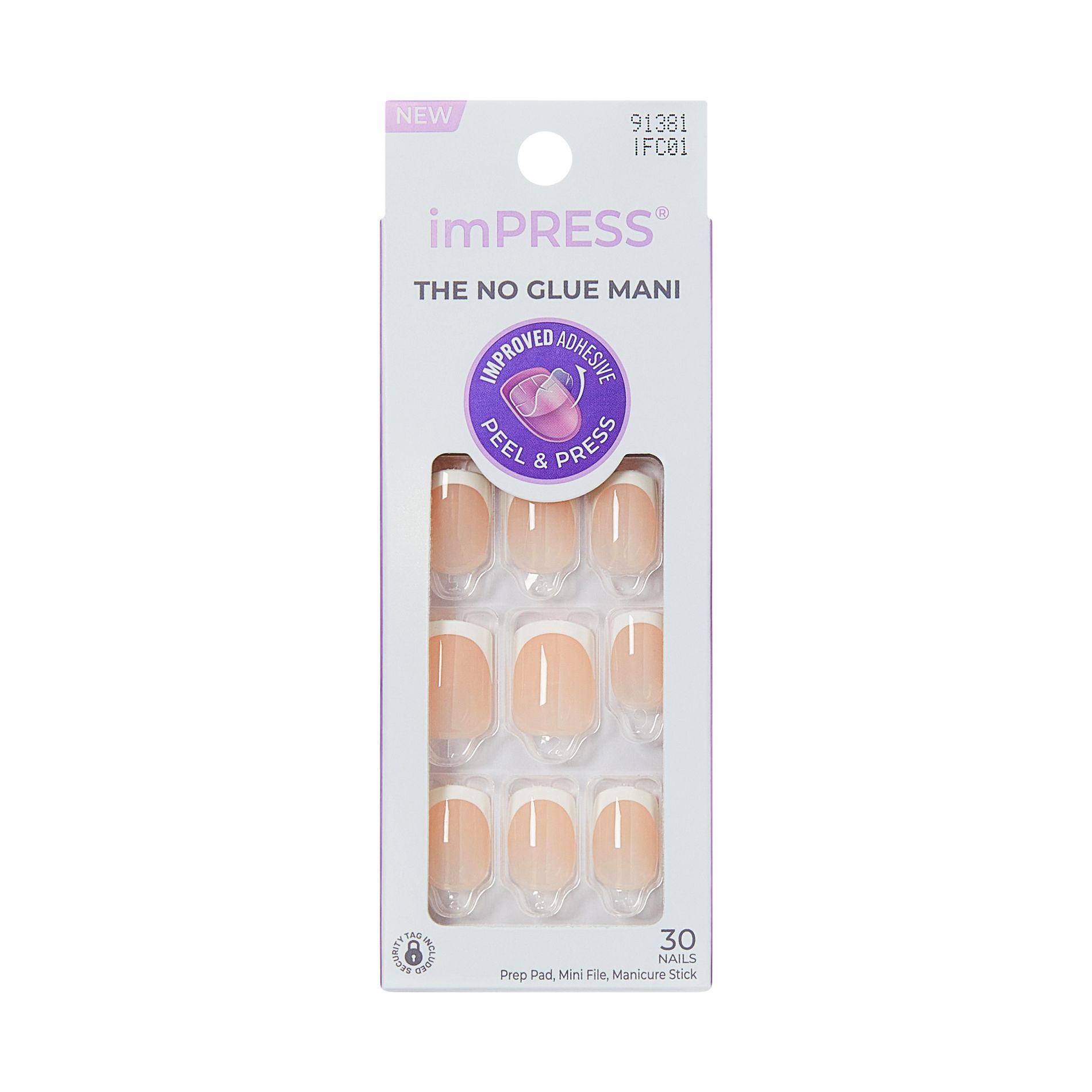 KISS Products imPRESS Press-On Manicure Fake Nails - Model - 33ct