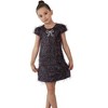 2Bunnies Christmas New Year's Girls Tinsel Ombre Pastel Sequin Dress - 3 of 4