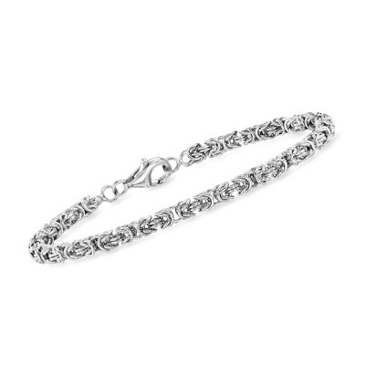 Ross-Simons Sterling Silver Byzantine Bracelet