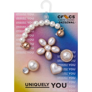 Crocs Adult Jibbitz Dainty Pearl Jewelry Shoe Accessories