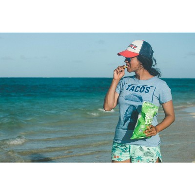 Womens Tacos Shark T Shirt Funny Jaws Tee for Ladies - Crazy Dog Women's T Shirt For Laughs