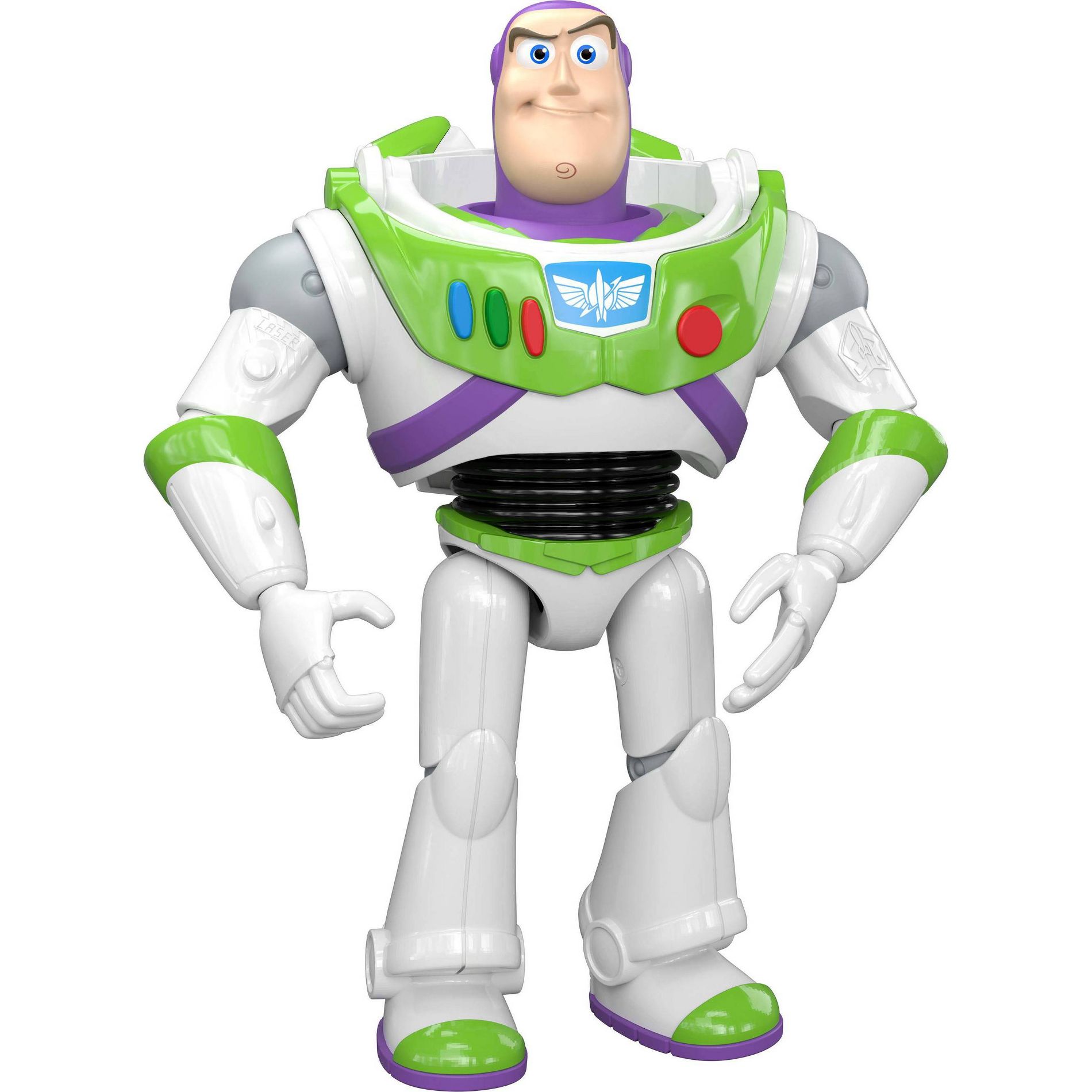 Disney Pixar Toy Story Large Buzz Lightyear Action Figure, Collectible Toy in 12" Scale