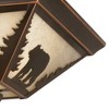 Vaxcel Bozeman 3 - Light Flush Mount in  Burnished Bronze - 3 of 4