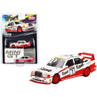 Mercedes Benz 190E 2.5-16 Evolution II #7 "East" DTM (1991) Ltd Ed to 2400 pcs 1/64 Diecast Model Car by True Scale Miniatures