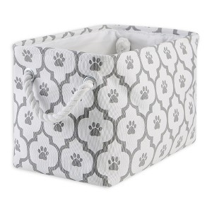 Bone Dry Polyester Pet Bin Lattice Paw - 1 of 4