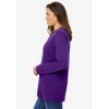 Woman Within Perfect Long-Sleeve Crewneck Tee - 4 of 4