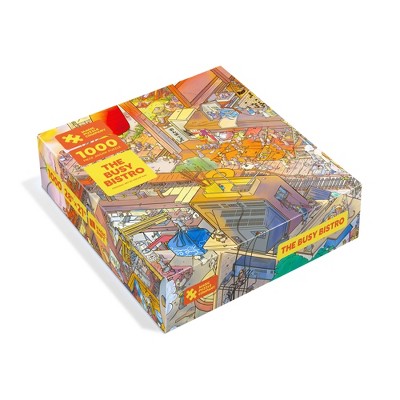 Magic Puzzle Company Busy Bistro Jigsaw Puzzle - 1000pc