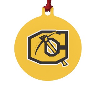 Cameron University Primary Logo Aluminum Holiday Christmas Tree Ornament - 1 of 4
