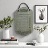 ChicFurnit Wall Art Irish Blessing Resin Slate Plaque Welcome Sign for Porch Decor, Multicolor, 7.75"*1"*13" - 4 of 4