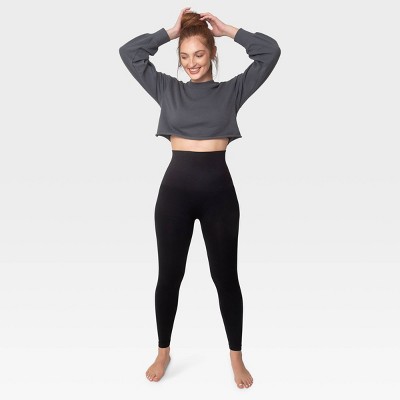 Image of Belly Bandit Postpartum Slim Straight Compression Maternity Leggings - Black S