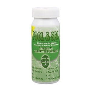 Pool Central Premium 4-in-1 Swimming Pool Water Test Strips - 1 of 4