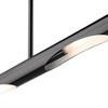 Livex Lighting Acra 3 - Light Chandelier in  Black Chrome - 2 of 4
