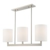 Livex Lighting Hayworth 3 - Light Chandelier in  Brushed Nickel - 4 of 4