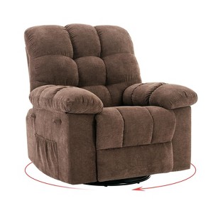Rocker Chair for Adults, Overstuffed Large Manual Recliner Glider, Nursery Rocking Chairs - 1 of 4