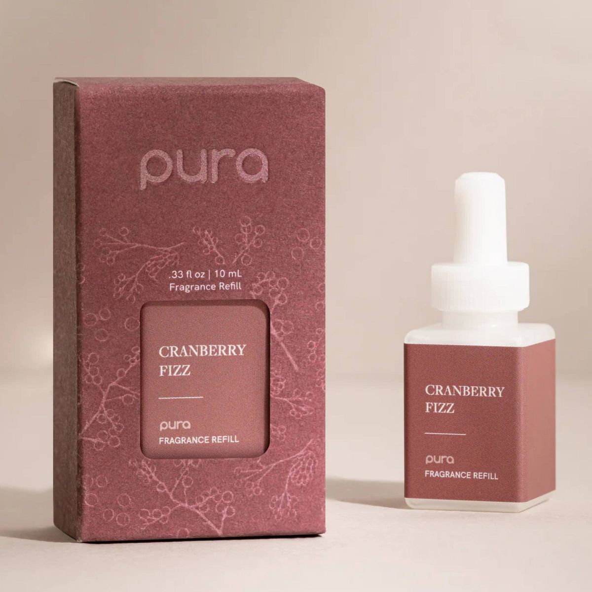 Pura Cranberry Fizz 2pk Smart Vial Fragrance Refills: Aromatic Essential Oils, Safe for Home Use - thumbnail 2