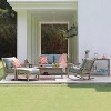 Abbington Teak Patio Coffee Table - Cambridge Casual - 4 of 4