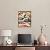 Art Remedy Coyote Tan Boho Abstract Wall Art Framed - 2 of 4