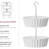 Tree Nest Sunny Lace Round Hanging Planter - 4 of 4