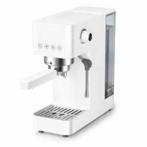 エスプレッソマシン 20Bar ホワイト 20 Bar Espresso Machine with Steam Wand and Milk Frother, 51 oz