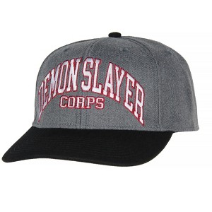 Demon Slayer Hat Demon Slayer Corps Embroidered Manga Anime Adjustable Cap - 1 of 4