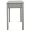 Wood Shaker Style Transitional Desk with Two Side Drawers and Flip - 3 of 4