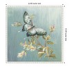 Amanti Art Natural Detail II Blue by Danhui Nai Framed Canvas Wall Art - 4 of 4