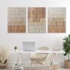 Stupell Industries Tiled Terracotta Walls 3pc Canvas Art Set - 2 of 4