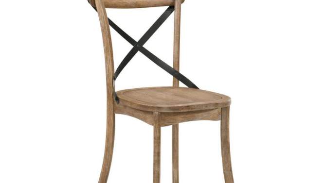 Set of 2 20&#34; Kendric Dining Chairs Rustic - Acme Furniture, 2 of 9, play video