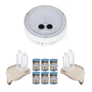 Intex Multi-Colored Spa Light & Cup Holder 2-Pack & Type S1 Pool Filters 6 Pack - 1 of 4