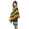 22"x51" NFL Green Bay Packers Liner Youth Hooded Towel - 2 of 3