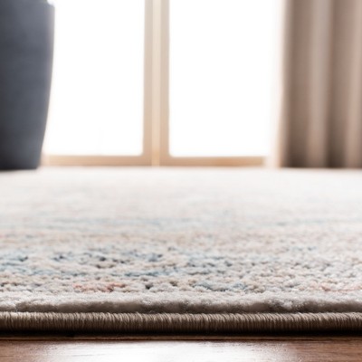 Handmade Gray Wool and Silk Rectangular Area Rug
