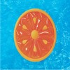 Swimline 61.5" Inflatable Fruit Slice Swimming Pool Lounger Raft - Red/Orange - 2 of 4