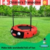Okak Toddler Trampolines with Foldable Iron Tube, Mini Trampoline for Outdoor and Indoor Dual-Use, Rebounder for Living Room, Garden - 2 of 4