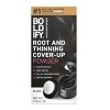 BOLDIFY Root Touch Up Powder with Brush, Covers Thinning Hair & Grays, Water-Resistant - Black - 2 of 4