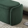 CAVINAS Upholstered Storage Ottoman Bench, End of Bed Bench with Foot Pads, Multi-Functional Entryway Bench for Bedroom or Living Room - 4 of 4