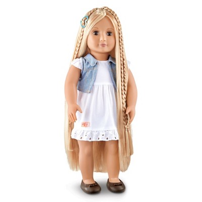 our generation phoebe hairgrow doll