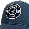 Howard University Vintage Trucker Hat Vintage Cotton Till Trucker Cap With Campus Lab Branding Navy OS - 4 of 4