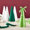 Juvale 12 Pack Foam Cones for DIY Crafts, Christmas Gnomes, Holiday Party Decor, White, 2.87x7.25 in - image 2 of 4