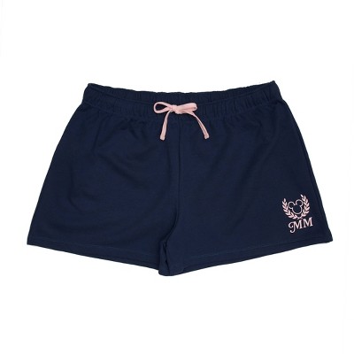 Women's Mickey's Clubhouse Fleece Shorts - Navy Blue