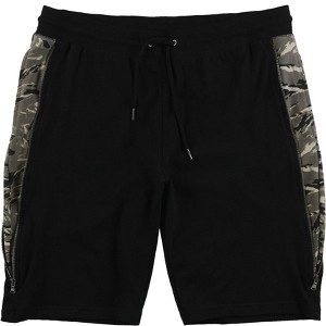 I.N.C International Concepts Mens Side Zipq Casual Walking Shorts, Black, X-Large - 1 of 2