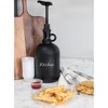 Darware Half Gallon Glass Pump Dispenser Bottle, 64oz Jug w/ Pump for Sauces, Syrups, Soaps and More - 4 of 4