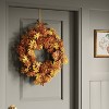 Oak Leaf Fall Wreath - Threshold™ - 2 of 3