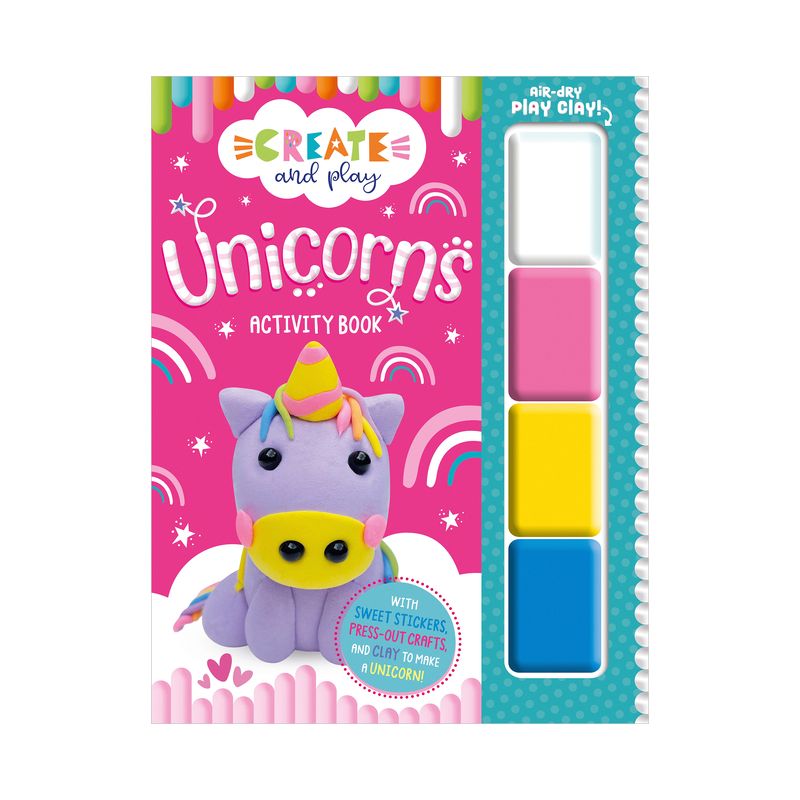 Create and Play Unicorns Activity Book - by  Alexandra Robinson (Hardcover), 1 of 2