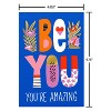 Carlton Cards Thinking of You Card for Friends Be You You're Amazing - 3 of 3