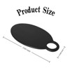 SEVOBAL Serving Platters Oval Mango Wood Cheese Board, Elegant Serving Platter for Stylish Entertaining, Family Party, Black, 17.91"*9.84"*0.59" - 3 of 4