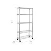 Seville Classics UltraDurable  5-Tier 36" x 14" Steel Wire Shelving Unit - 3 of 4