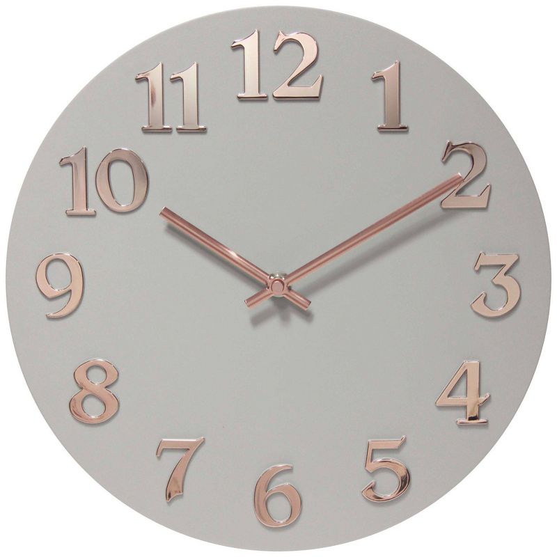 12" Vogue Wall Clock - Infinity Instruments, 1 of 8