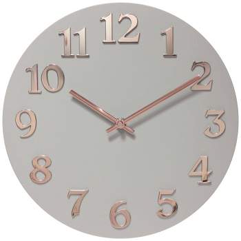 12" Vogue Wall Clock - Infinity Instruments