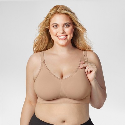 Bravado! Designs Women's Body Silk Seamless Nursing Bra - Butterscotch L, Size: Large