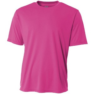 Hardcore Men's Short Sleeve Rash Guard Surf Shirt - Relaxed Fit Swimwear Designed for Maximum Comfort and Performance - 1 of 4